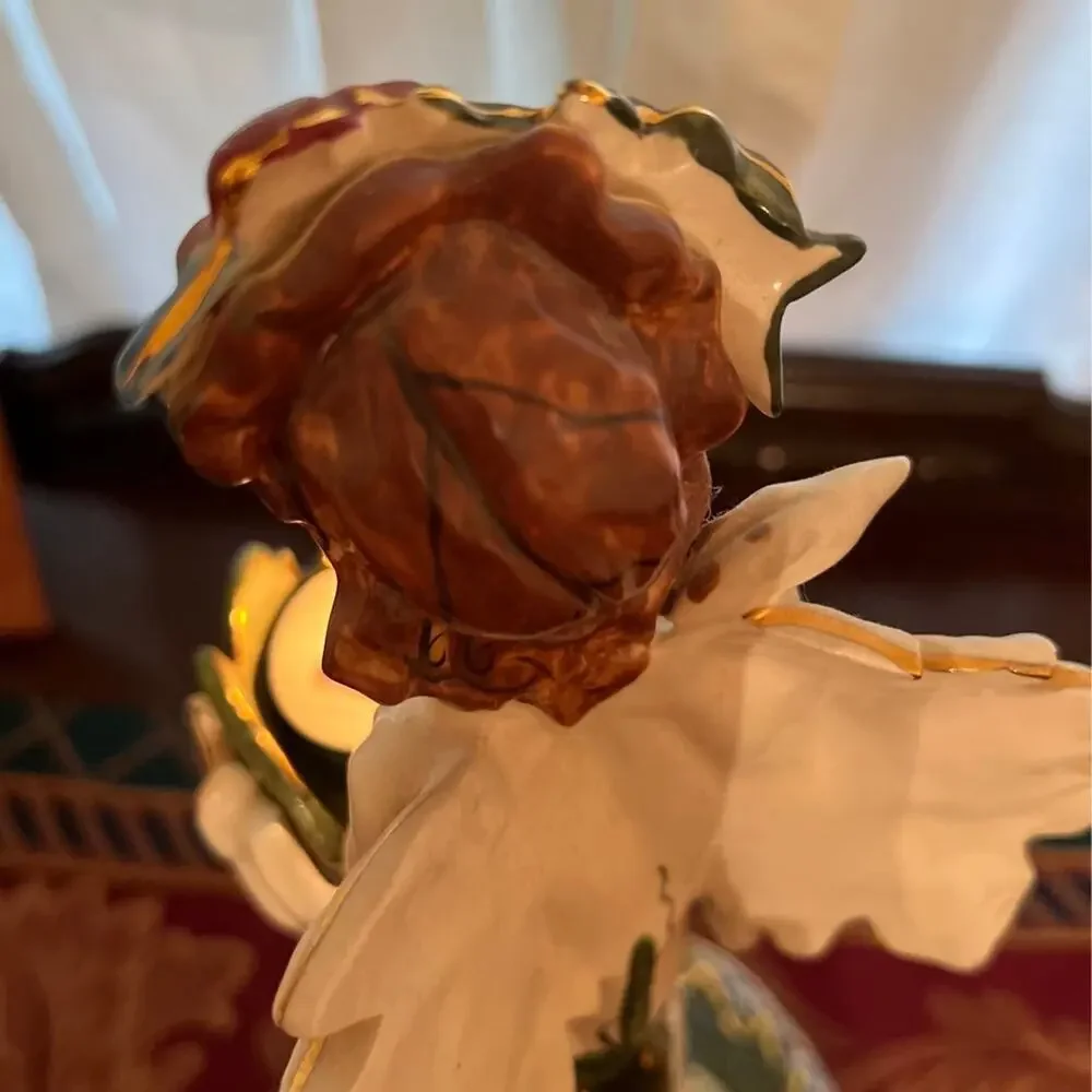 Angel Statue Double Tea-lite holder.